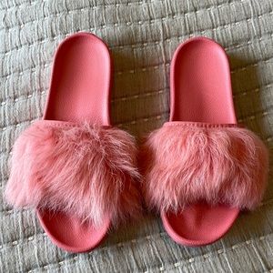 Ugg Furry Sandals
